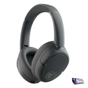 JLab JBuds Lux ANC wireless over-ear headphones in Cloud White – hybrid noise cancelling